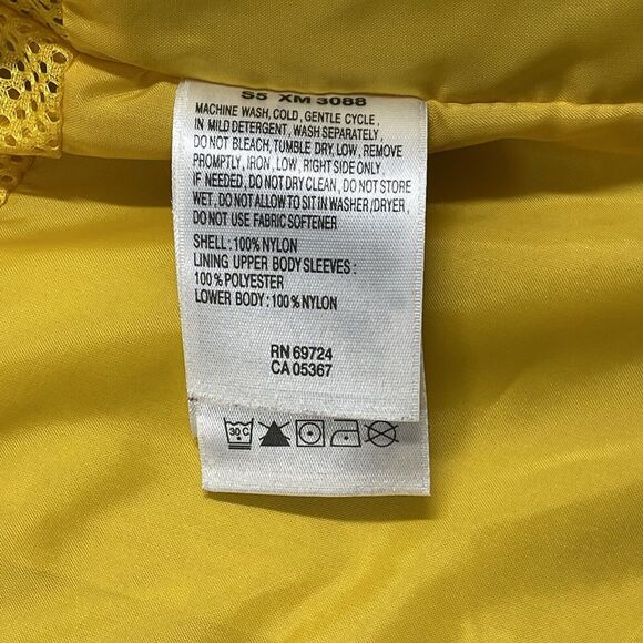 Columbia Jacket Mens Large Yellow Gray Colorblock Interchange Ski Snowboard Hood - Picture 9 of 14